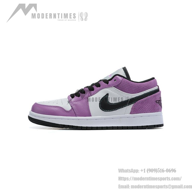 Air Jordan 1 Low "Violet Shock" CK3022-503 - 究極の快適さ Air Jordan 1 Low "Violet Shock" CK3022-503 スニーカー - 大胆なスタイル