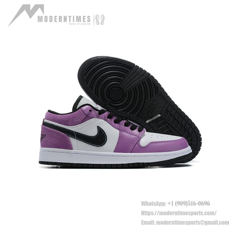 Air Jordan 1 Low "Violet Shock" CK3022-503 - 究極の快適さ Air Jordan 1 Low "Violet Shock" CK3022-503 スニーカー - 大胆なスタイル