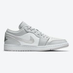 クラシックな白と青のAir Jordan 1 Low DC9036-100スニーカー