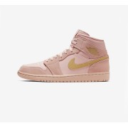 Air Jordan 1 Mid Red and White Colorway Stylish High-Performance Basketball Sneakers 852542-600 - A Perfect Blend of Classic Design and Comfort