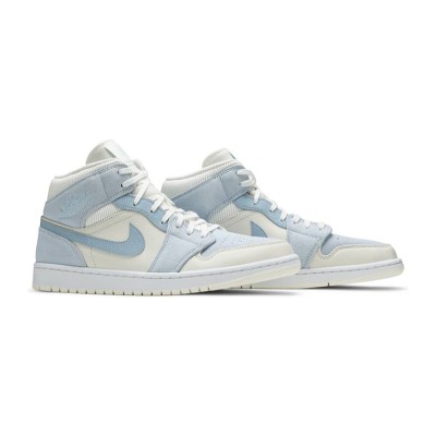 Air Jordan 1 Mid DA4666-100 - Elegant White & Gold Colorway - Premium Casual and Basketball Sneakers
