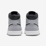 Air Jordan 1 Mid “Light Smoke Grey” 554724-078 – Stylish Light Grey High-Top Sneakers Air Jordan 1 Mid “Light Smoke Grey” 554724-078 High-Top Sneakers