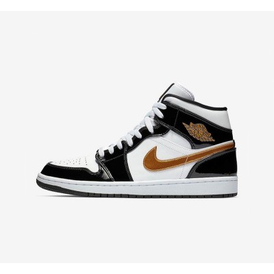 Air Jordan 1 Mid グレーと白の配色 スタイリッシュなハイパフォーマンスバスケットボールスニーカー 852542-007 - クラシックなデザインと快適さの完璧な融合
