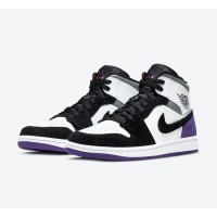 Exclusive Air Jordan 1 Mid SE White & Blue - Buy Limited Stock Now - Model 852542-105