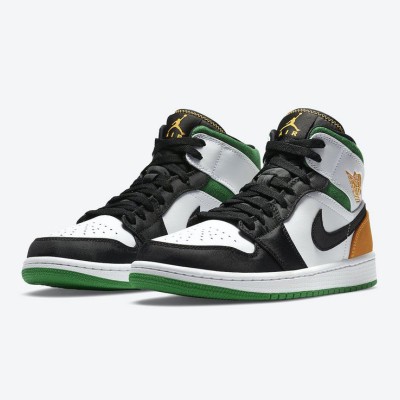 Air Jordan 1 Mid SE 852542-101 Classic White Mid-Top Sneakers – Stylish and Comfortable Basketball Shoes