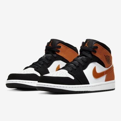 Air Jordan 1 Mid “Shattered Backboard” High-Top Sneakers - Classic Retro Style Limited Edition 554724-058