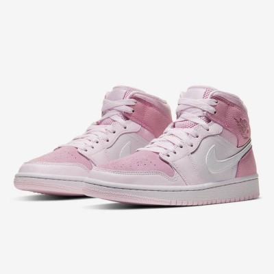エア ジョーダン 1 ミッド WMNS CW5379-600 レディース ミッドトップ スニーカー | クラシックとモダンの鮮やかなスタイル