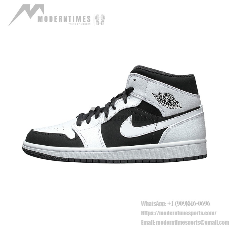Air Jordan 1 Mid ホワイト ブラック 554724-113 Air Jordan 1 Mid ホワイト ブラック 554724-113