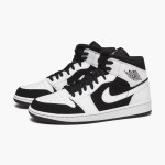 Air Jordan 1 Mid ホワイト ブラック 554724-113 Air Jordan 1 Mid ホワイト ブラック 554724-113