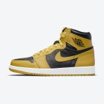 Air Jordan 1 High OG Pollen 555088-701 - Classic Yellow and Black High-Quality Design Air Jordan 1 High OG Pollen 555088-701 in Classic Yellow and Black Colorway