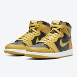 Air Jordan 1 High OG Pollen 555088-701 - Classic Yellow and Black High-Quality Design Air Jordan 1 High OG Pollen 555088-701 in Classic Yellow and Black Colorway