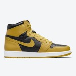Air Jordan 1 High OG Pollen 555088-701 - Classic Yellow and Black High-Quality Design Air Jordan 1 High OG Pollen 555088-701 in Classic Yellow and Black Colorway