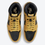 Air Jordan 1 High OG Pollen 555088-701 - Classic Yellow and Black High-Quality Design Air Jordan 1 High OG Pollen 555088-701 in Classic Yellow and Black Colorway