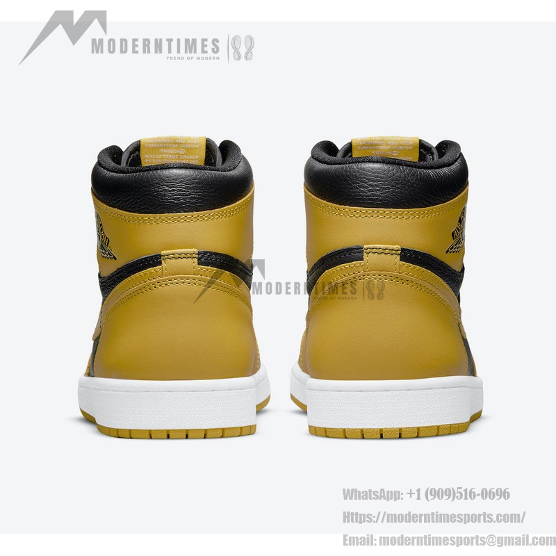 Air Jordan 1 High OG Pollen 555088-701 - Classic Yellow and Black High-Quality Design Air Jordan 1 High OG Pollen 555088-701 in Classic Yellow and Black Colorway