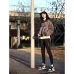 Air Jordan 1 Retro High OG Light Smoke Grey Men's Shoes - White and Grey Side Profile