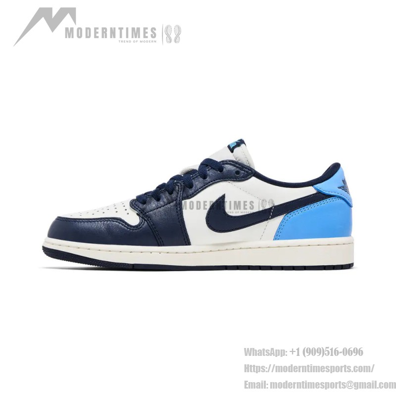 Air Jordan 1 Retro Low OG Obsidian UNC Men's Shoes Side View