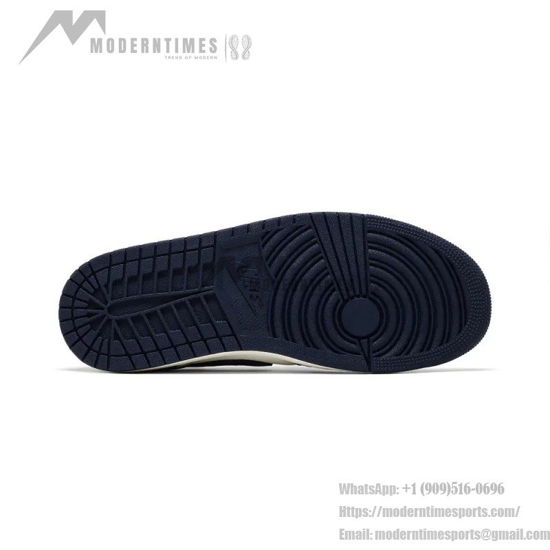 Air Jordan 1 Retro Low OG Obsidian UNC Men's Shoes Side View