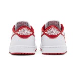 Air Jordan 1 Low OG White Red Men's Shoes Side View