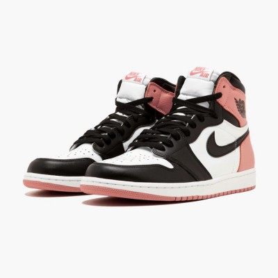 Air Jordan 1 High OG NRG Rust Pink Limited Edition Basketball Shoes 861428-101