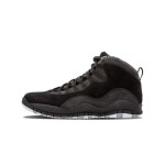 Air Jordan 10 “Stealth” 310805-003 クラシックスニーカー Air Jordan 10 “Stealth” 310805-003 - マットブラックとグレーアクセント