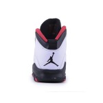 Air Jordan 10 “Double Nickel” 310806-102 クラシックバスケットボールシューズ Air Jordan 10 Double Nickel 310806-102 - #45へのオマージュ、ホワイト・ブラック・レッド