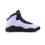 Air Jordan 10 “Double Nickel” 310806-102 クラシックバスケットボールシューズ Air Jordan 10 Double Nickel 310806-102 - #45へのオマージュ、ホワイト・ブラック・レッド