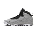 Air Jordan 10 Retro “Cement” 310805-062 クラシックバスケットボールスニーカー Air Jordan 10 Retro “Cement” 310805-062 - セメントグレーのスプラッシュデザイン