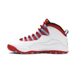 Air Jordan 10 Retro “City Pack Chicago” 310805-114 クラシックスニーカー Air Jordan 10 Retro “City Pack Chicago” 310805-114 - ホワイト、レッド&ブルー、シカゴへのトリビュート