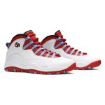Air Jordan 10 Retro “City Pack Chicago” 310805-114 クラシックスニーカー Air Jordan 10 Retro “City Pack Chicago” 310805-114 - ホワイト、レッド&ブルー、シカゴへのトリビュート
