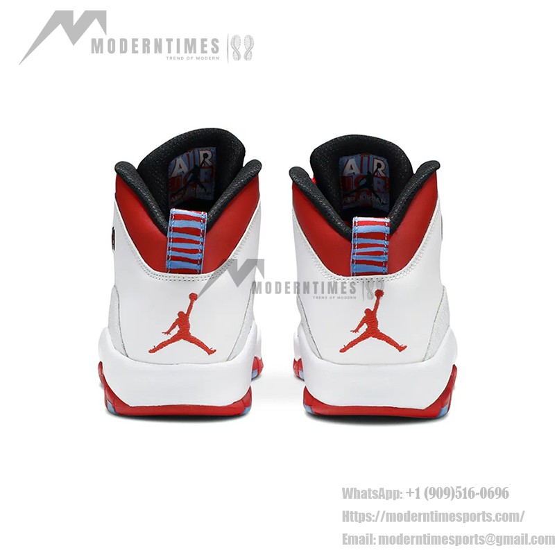 Air Jordan 10 Retro “City Pack Chicago” 310805-114 クラシックスニーカー Air Jordan 10 Retro “City Pack Chicago” 310805-114 - ホワイト、レッド&ブルー、シカゴへのトリビュート