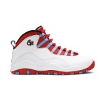 Air Jordan 10 Retro “City Pack Chicago” 310805-114 クラシックスニーカー Air Jordan 10 Retro “City Pack Chicago” 310805-114 - ホワイト、レッド&ブルー、シカゴへのトリビュート