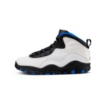 Air Jordan 10 Retro “Orlando” 310805-108 クラシックスニーカー Air Jordan 10 Retro “Orlando” 310805-108 - ホワイト、ブラック&ブルー オーランドインスパイアデザイン