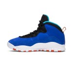 Air Jordan 10 Retro “Tinker” 310805-408 クラシックスニーカー Air Jordan 10 Retro “Tinker” 310805-408 - 鮮やかなブルー、オレンジ&グリーン