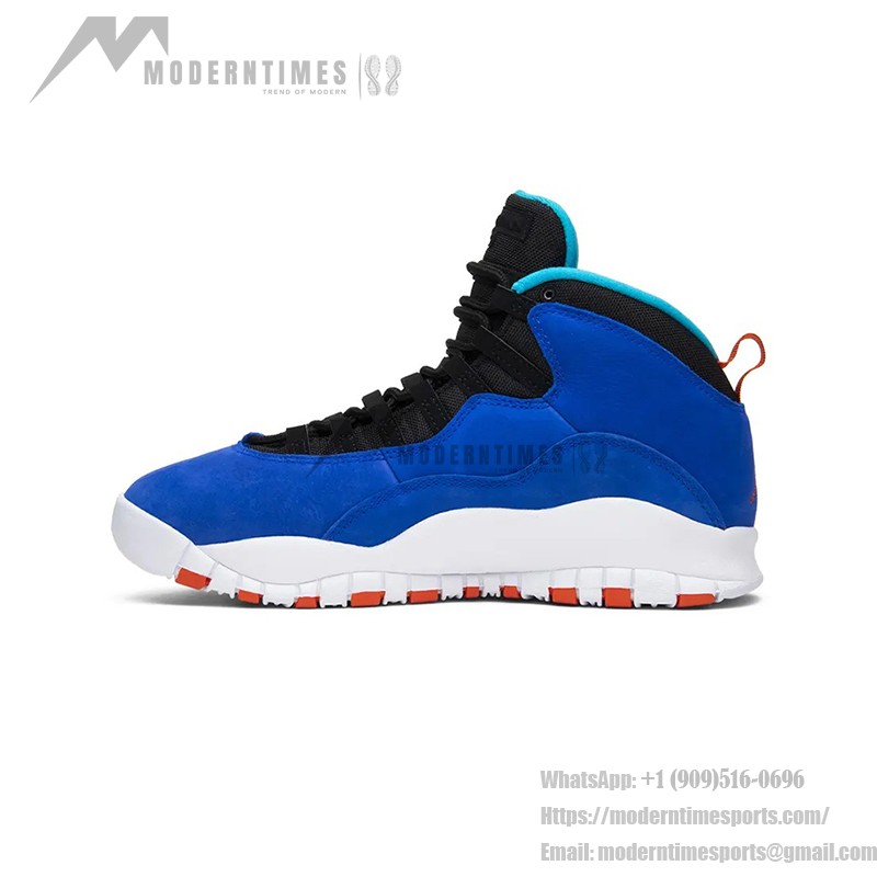 Air Jordan 10 Retro “Tinker” 310805-408 クラシックスニーカー Air Jordan 10 Retro “Tinker” 310805-408 - 鮮やかなブルー、オレンジ&グリーン
