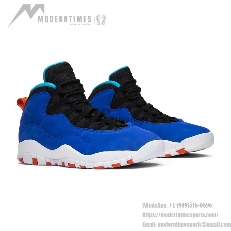 Air Jordan 10 Retro “Tinker” 310805-408 クラシックスニーカー Air Jordan 10 Retro “Tinker” 310805-408 - 鮮やかなブルー、オレンジ&グリーン