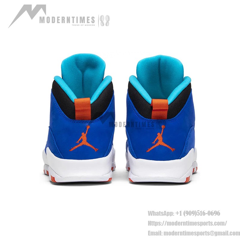 Air Jordan 10 Retro “Tinker” 310805-408 クラシックスニーカー Air Jordan 10 Retro “Tinker” 310805-408 - 鮮やかなブルー、オレンジ&グリーン