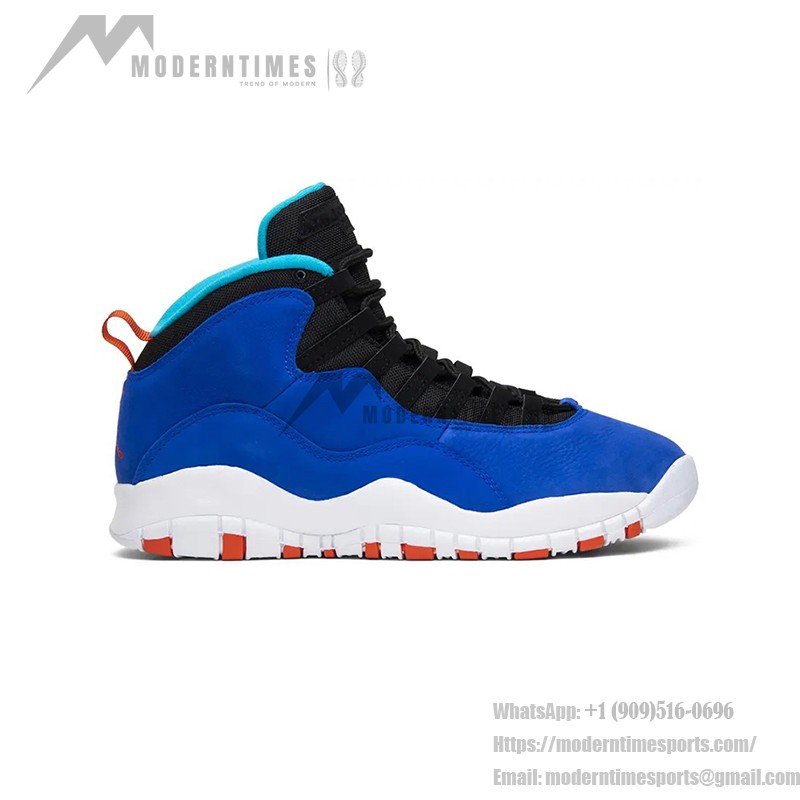 Air Jordan 10 Retro “Tinker” 310805-408 クラシックスニーカー Air Jordan 10 Retro “Tinker” 310805-408 - 鮮やかなブルー、オレンジ&グリーン