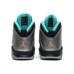 Air Jordan 10 Retro “Lady Liberty” 705179-045 クラシックバスケットボールスニーカー Air Jordan 10 Retro “Lady Liberty” 705179-045 - メタリックグレーとミントグリーンデザイン