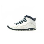 Air Jordan 10 Retro “Rio” 310806-019 クラシックバスケットボールシューズ Air Jordan 10 Retro “Rio” 310806-019 - ホワイト&ブルー、リオへのトリビュート