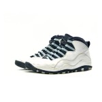 Air Jordan 10 Retro “Rio” 310806-019 クラシックバスケットボールシューズ Air Jordan 10 Retro “Rio” 310806-019 - ホワイト&ブルー、リオへのトリビュート