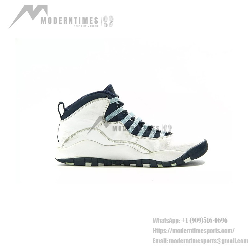 Air Jordan 10 Retro “Rio” 310806-019 クラシックバスケットボールシューズ Air Jordan 10 Retro “Rio” 310806-019 - ホワイト&ブルー、リオへのトリビュート