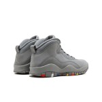 Air Jordan 10 Retro “Cool Grey” (メンズ) 310805-022 クラシックスニーカー Air Jordan 10 Retro “Cool Grey” (メンズ) 310805-022 - クールグレー&マルチカラーソール
