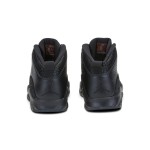 Air Jordan 10 Retro OVO “Black” 819955-030 クラシックスニーカー Air Jordan 10 Retro OVO “Black” 819955-030 - オールブラックラグジュアリーデザイン