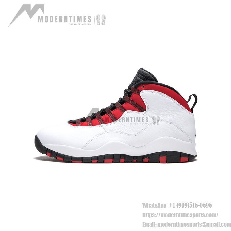 Air Jordan 10 Retro “Russell Westbrook PE” 310805-160 Classic Sneakers Air Jordan 10 Retro “Russell Westbrook PE” 310805-160 - White, Red & Black Signature Design