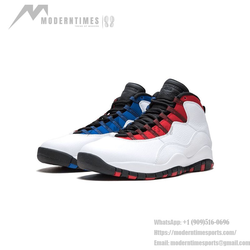 Air Jordan 10 Retro “Russell Westbrook PE” 310805-160 Classic Sneakers Air Jordan 10 Retro “Russell Westbrook PE” 310805-160 - White, Red & Black Signature Design