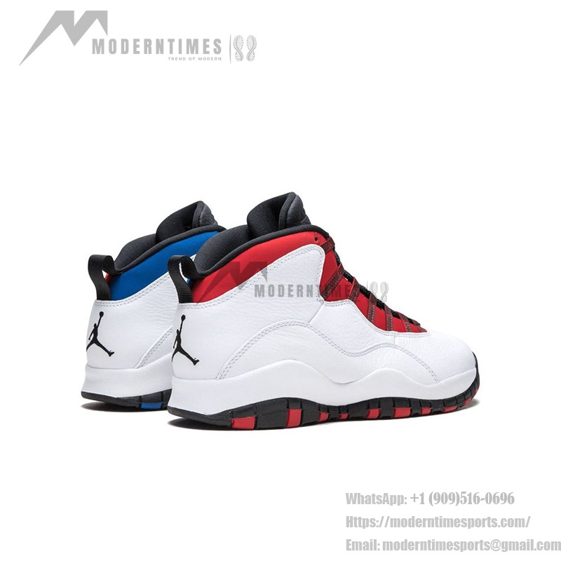 Air Jordan 10 Retro “Russell Westbrook PE” 310805-160 Classic Sneakers Air Jordan 10 Retro “Russell Westbrook PE” 310805-160 - White, Red & Black Signature Design