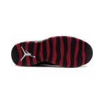Air Jordan 10 “Double Nickel” 310805-100 アイコニックスニーカー Air Jordan 10 Double Nickel 310805-100 - ブラック、ホワイト、レッドのバスケットボールスニーカー