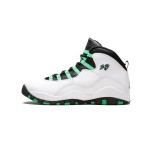 Air Jordan 10 “Verde” 705180-118 フレッシュなバスケットボールシューズ Air Jordan 10 Verde 705180-118 - 白、黒、緑のバスケットボールスニーカー