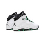 Air Jordan 10 “Verde” 705180-118 フレッシュなバスケットボールシューズ Air Jordan 10 Verde 705180-118 - 白、黒、緑のバスケットボールスニーカー