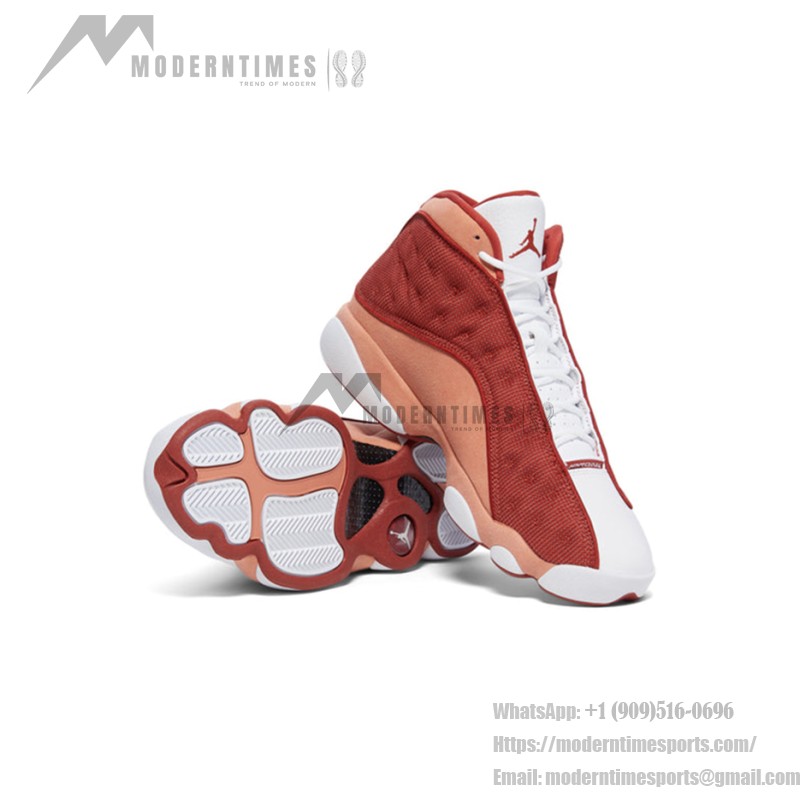 Air Jordan 13 "Dune Red" DJ5982-601 Air Jordan 13 "Dune Red" DJ5982-601 - レッドとベージュのクラシックスニーカー
